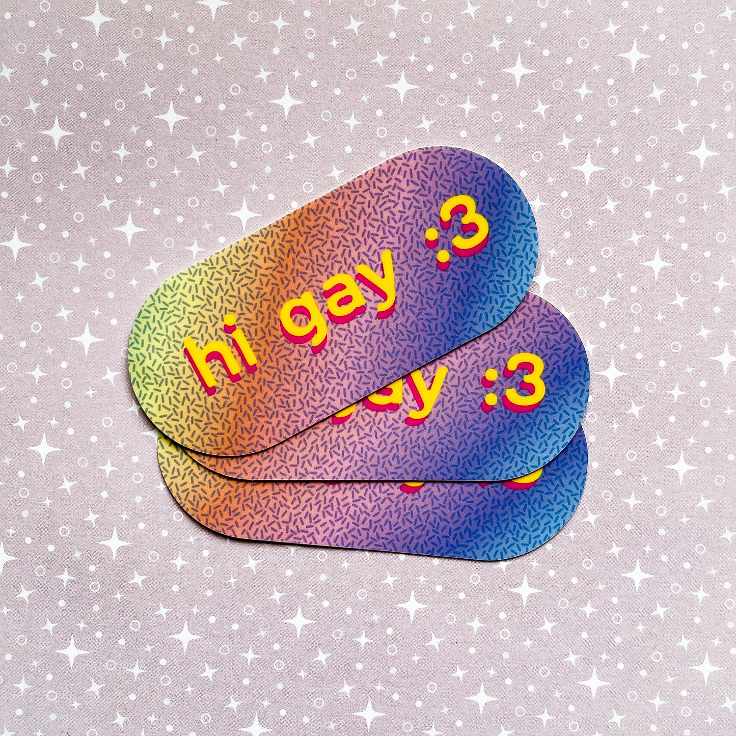 hi gay :3 sticker