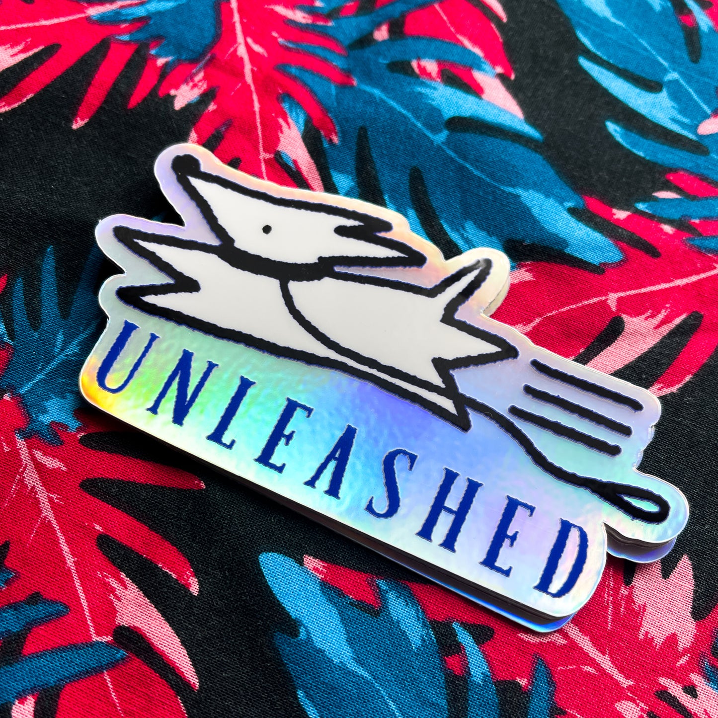 unleashed sticker