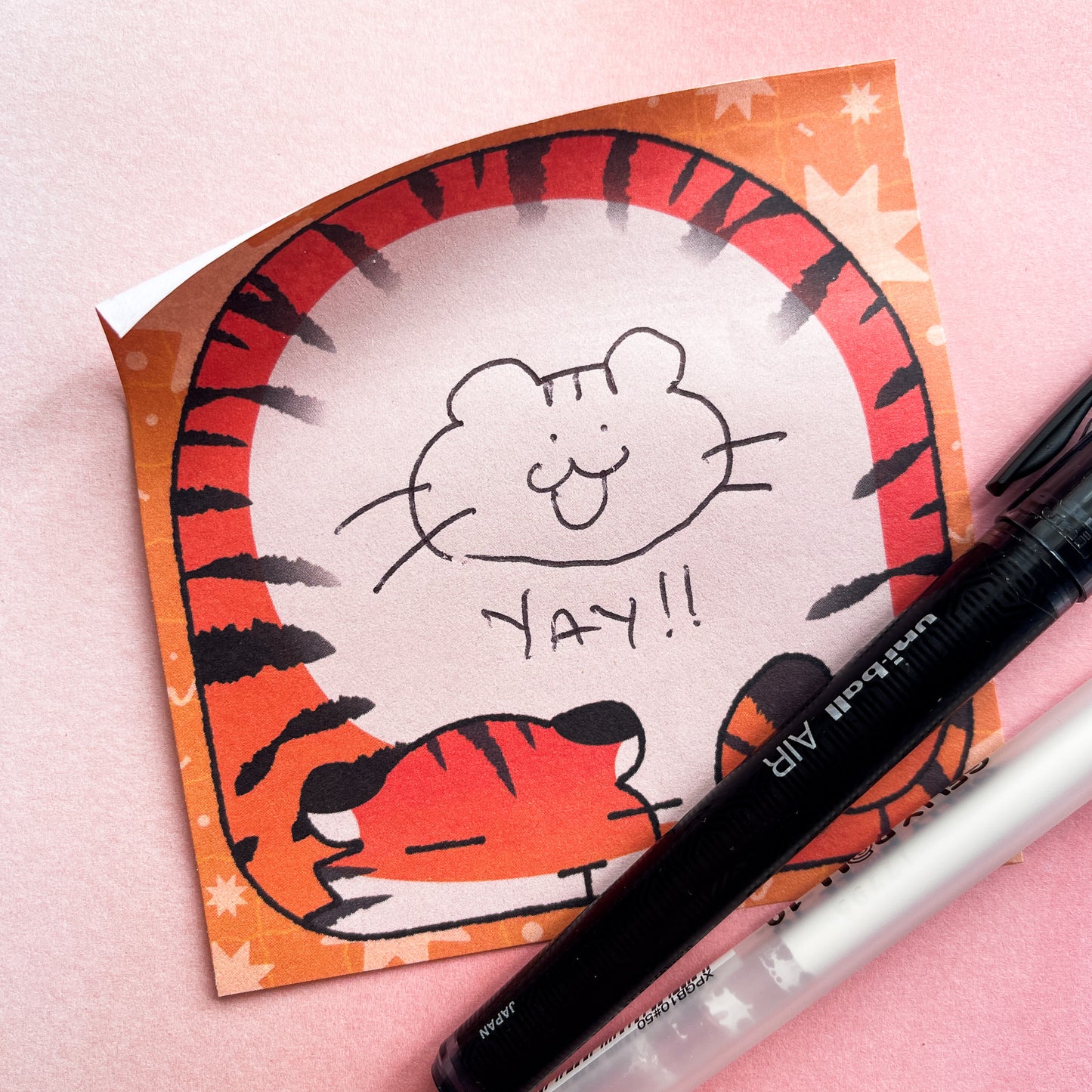 tiger dreams notepad