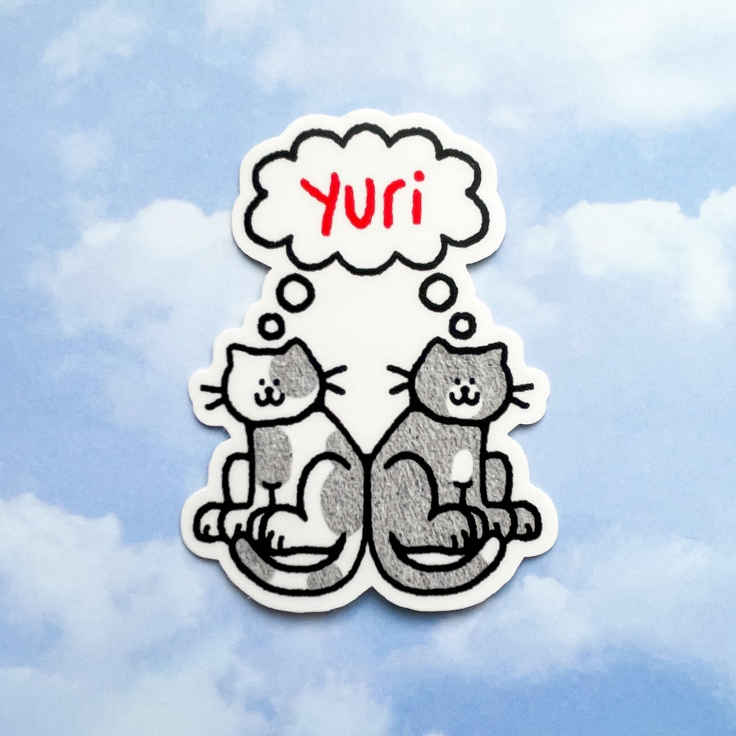 yaoi & yuri cat stickers