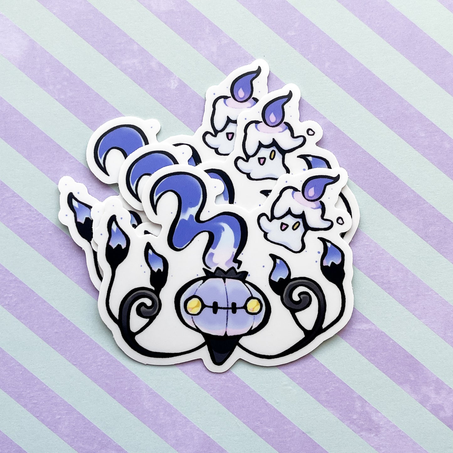 chandelure and litwick sticker