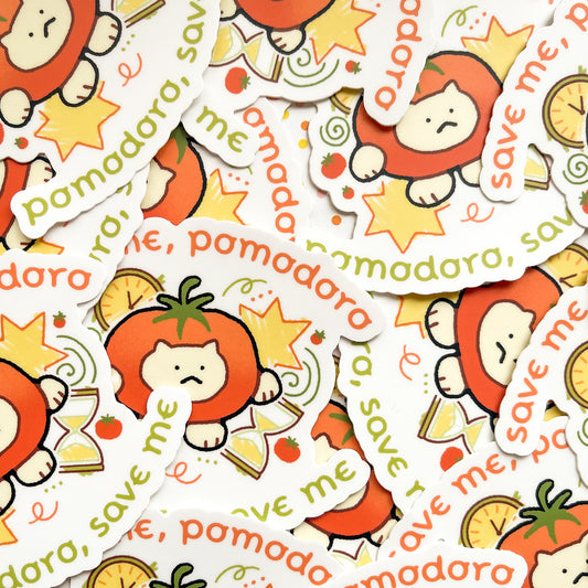 save me pomodoro sticker
