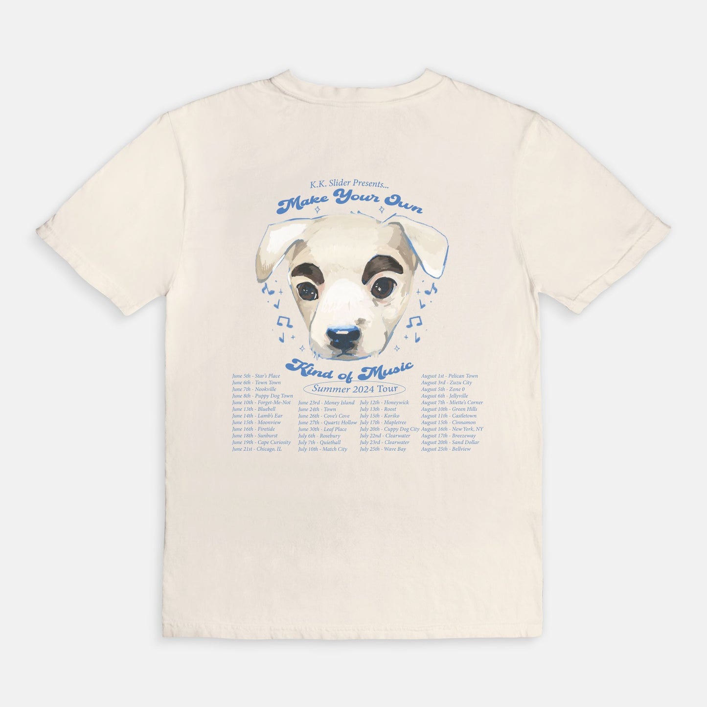 make your own kind of music - the TOUR! - t shirt