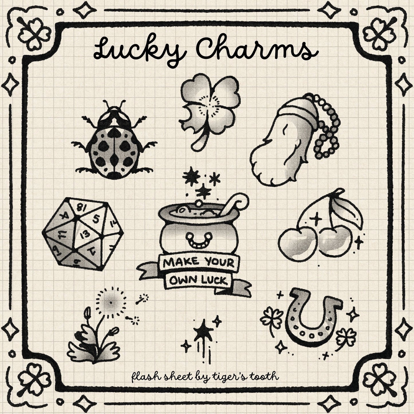 lucky charms flash sheet!