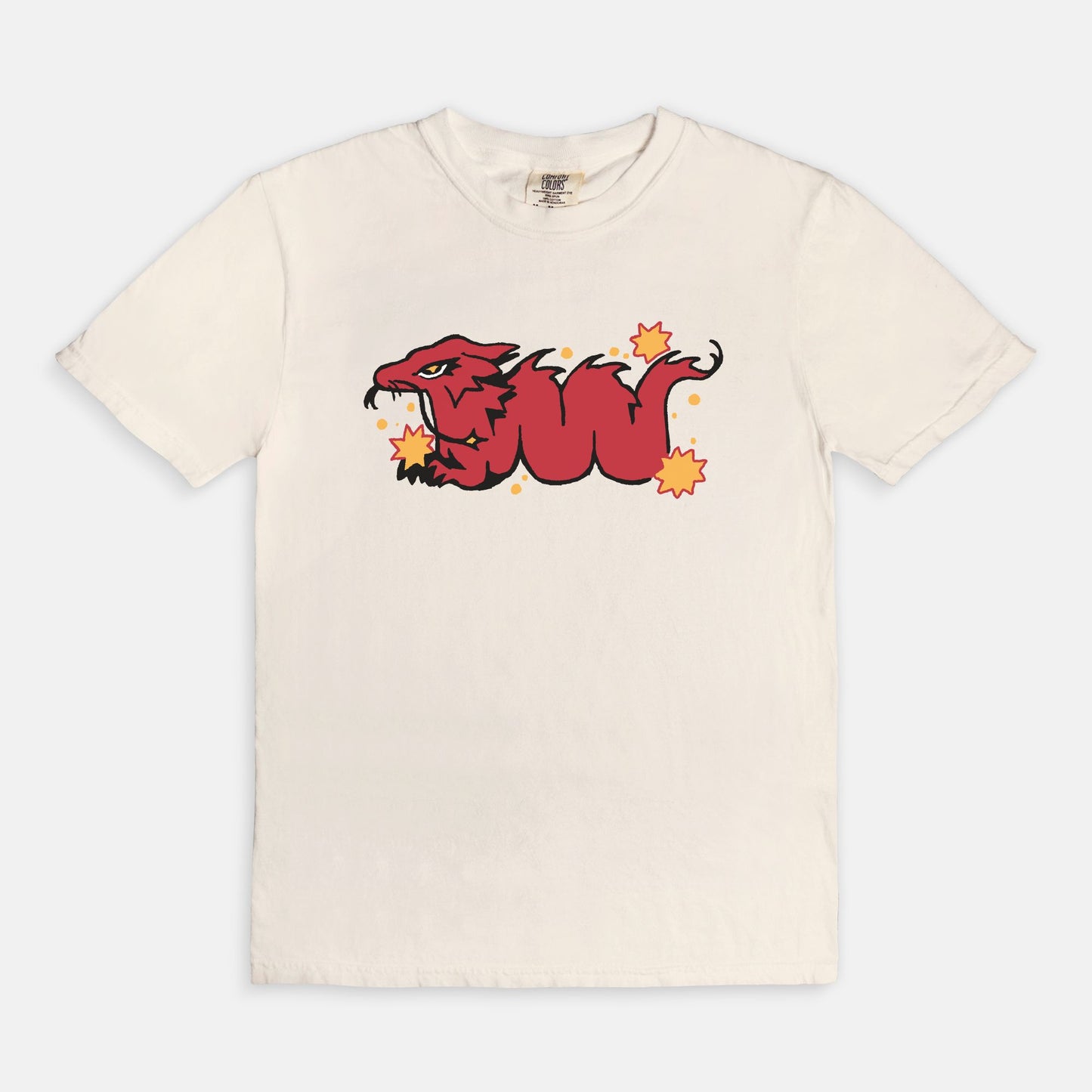 lightbringer dragon - cream t-shirt