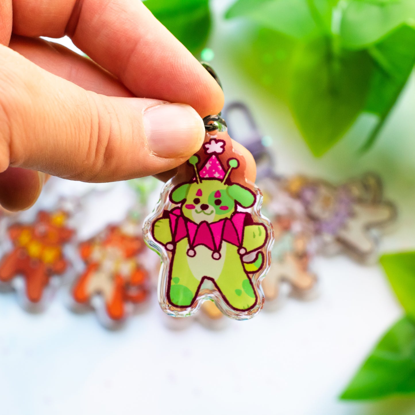 clown pals keychain blind bag