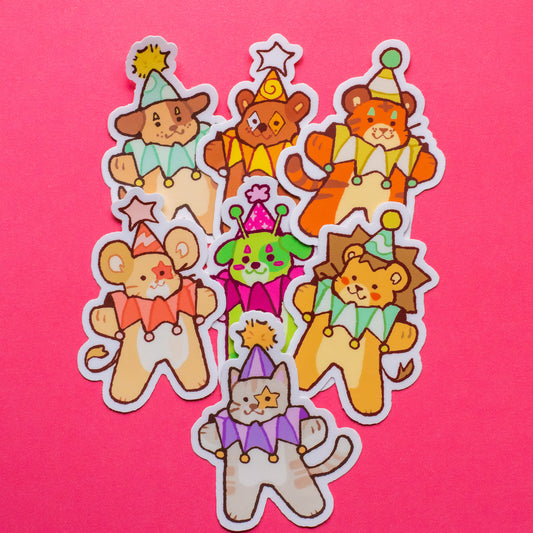 clown pal stickers