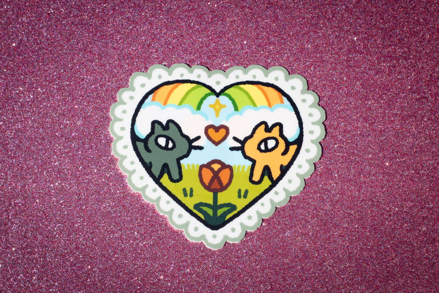 cats in love - feb 2024 patreon rewards