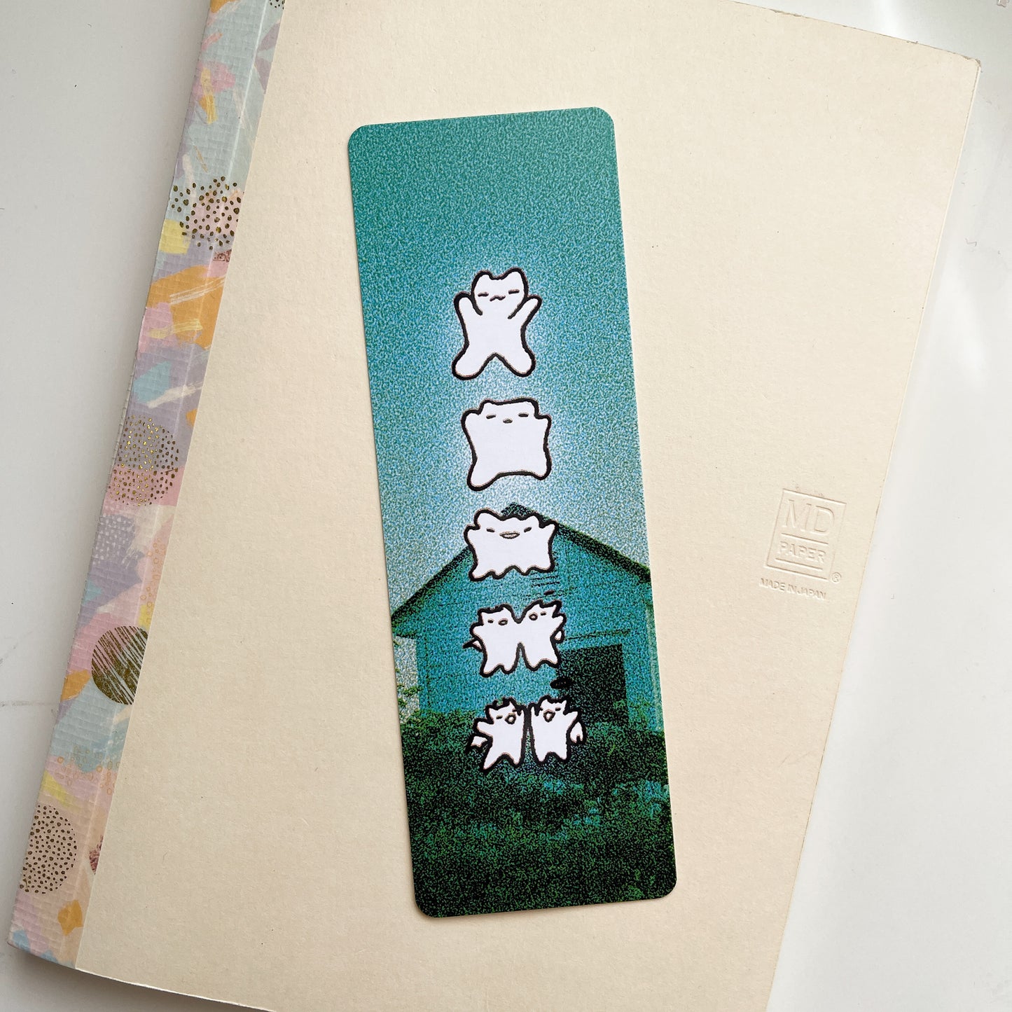 biiiiiiig stretch! bookmark