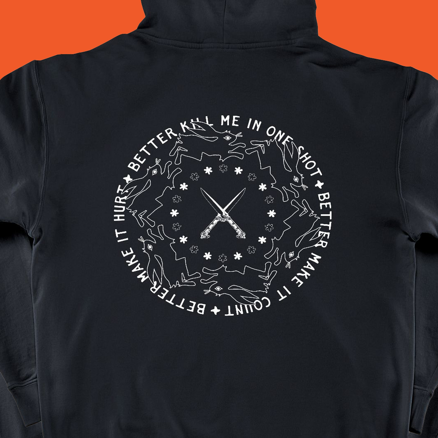 better make it count - hooded sweatshirt