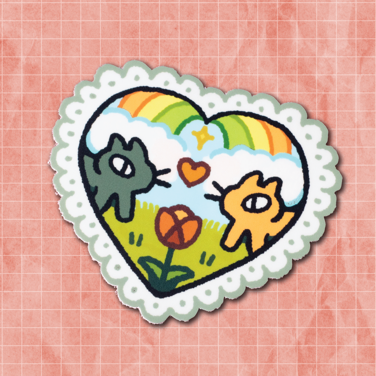 cats in love - feb 2024 patreon rewards