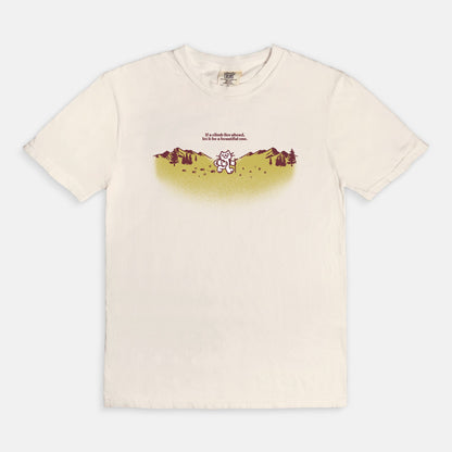 a beautiful climb - t shirt