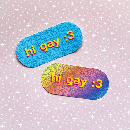 hi gay :3 sticker