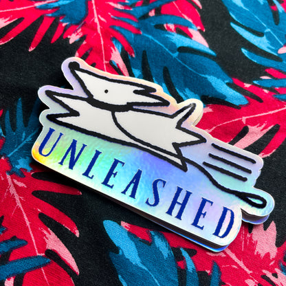 unleashed sticker