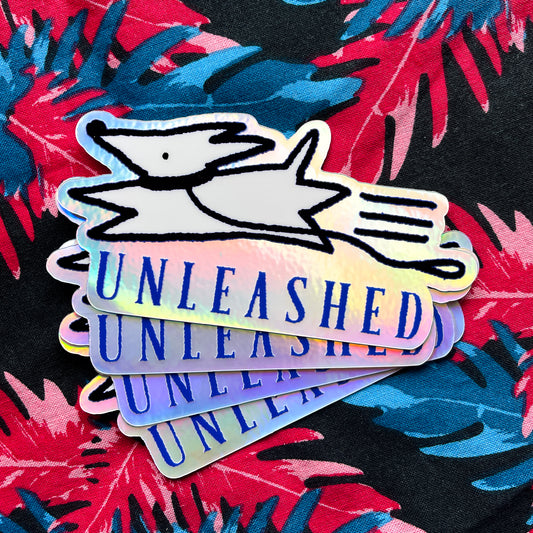 unleashed sticker