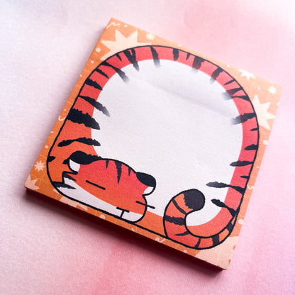 tiger dreams notepad