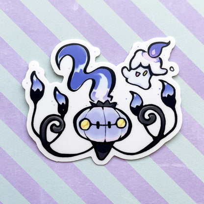 chandelure and litwick sticker