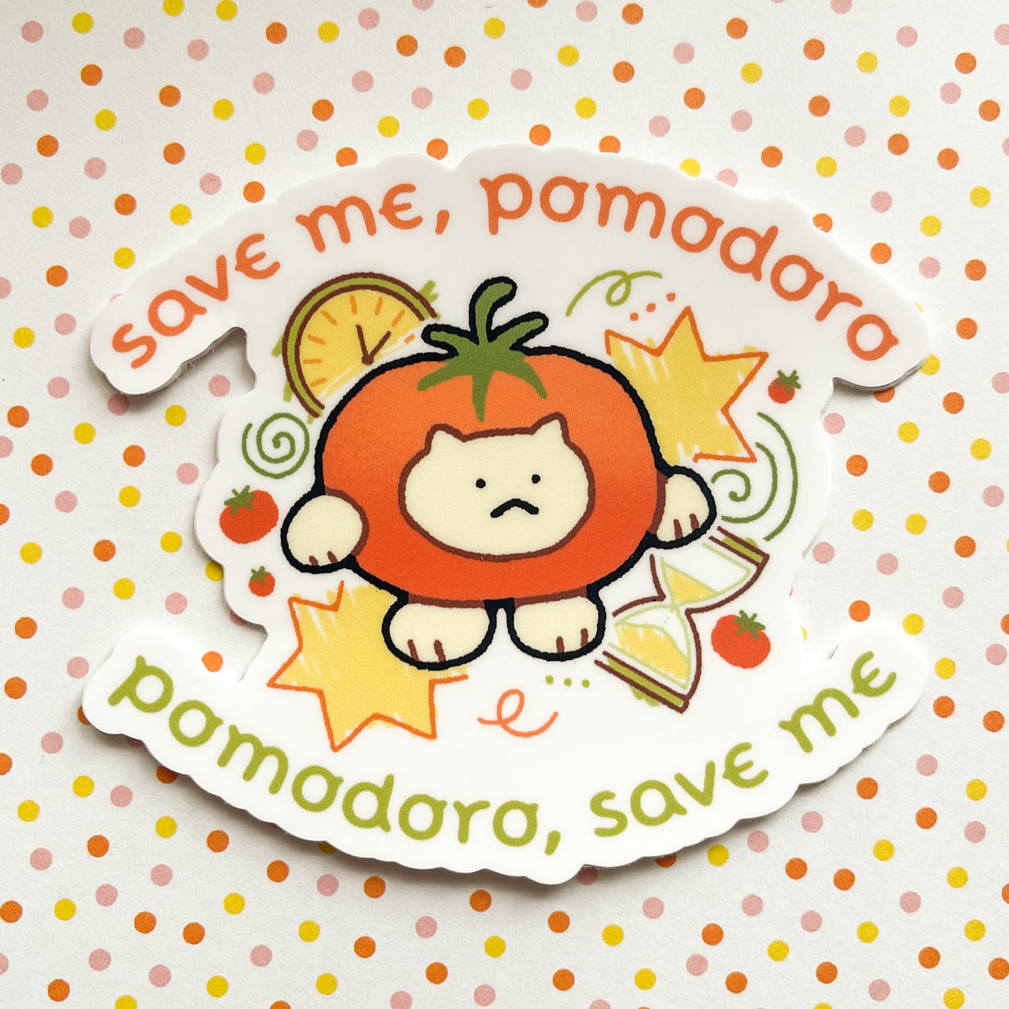 save me pomodoro sticker