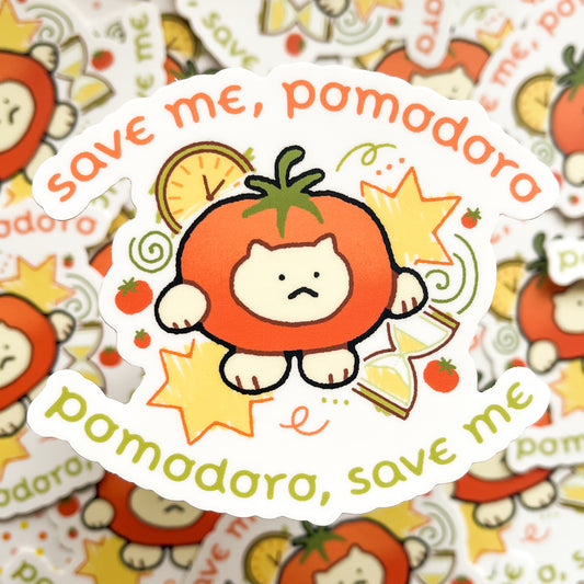 save me pomodoro sticker