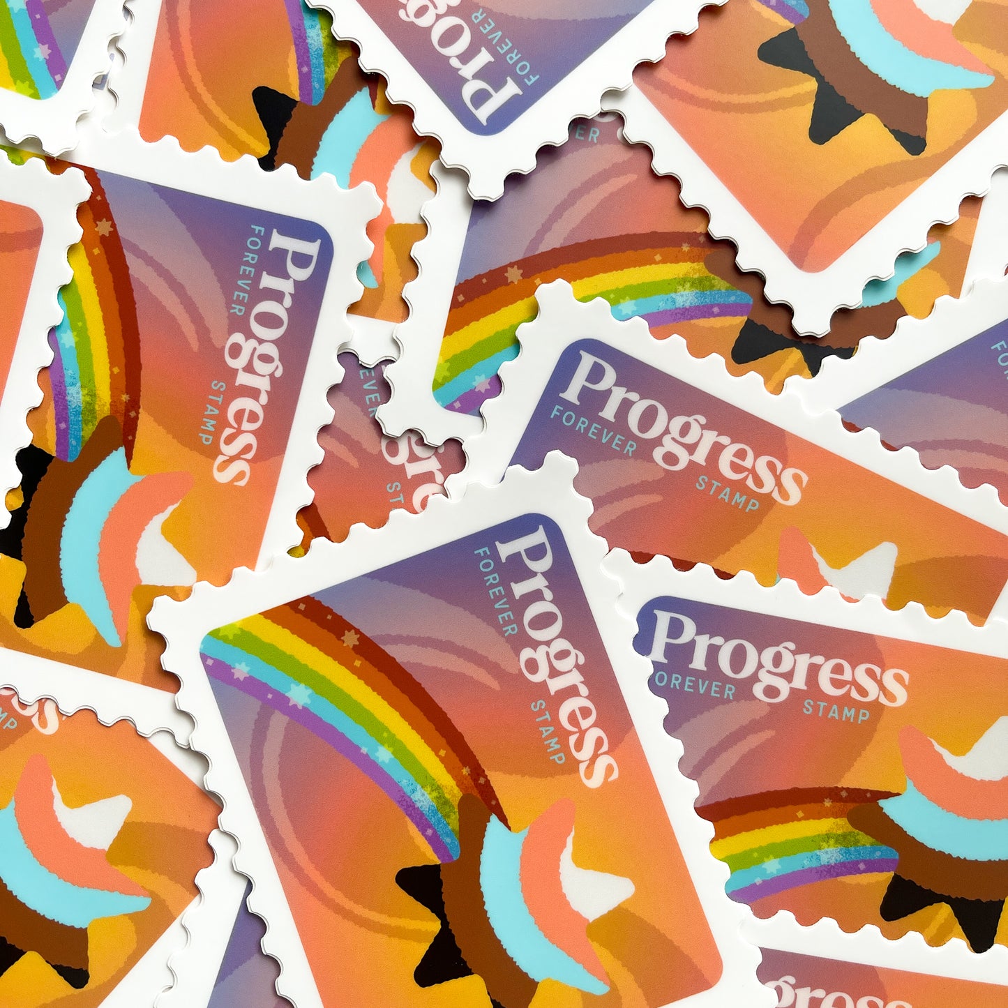 pride stamp stickers - may 2025 patreon rewards