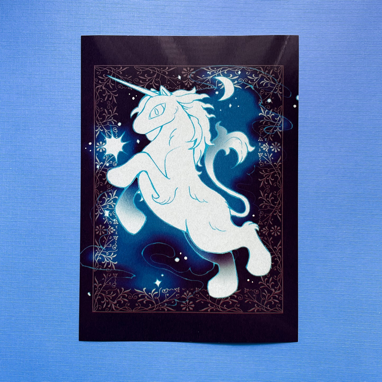 the unicorn - 5x7" print