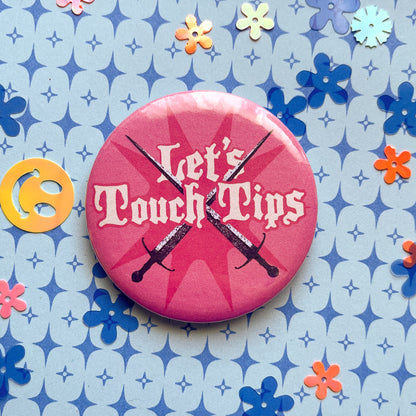 2.5" button pins