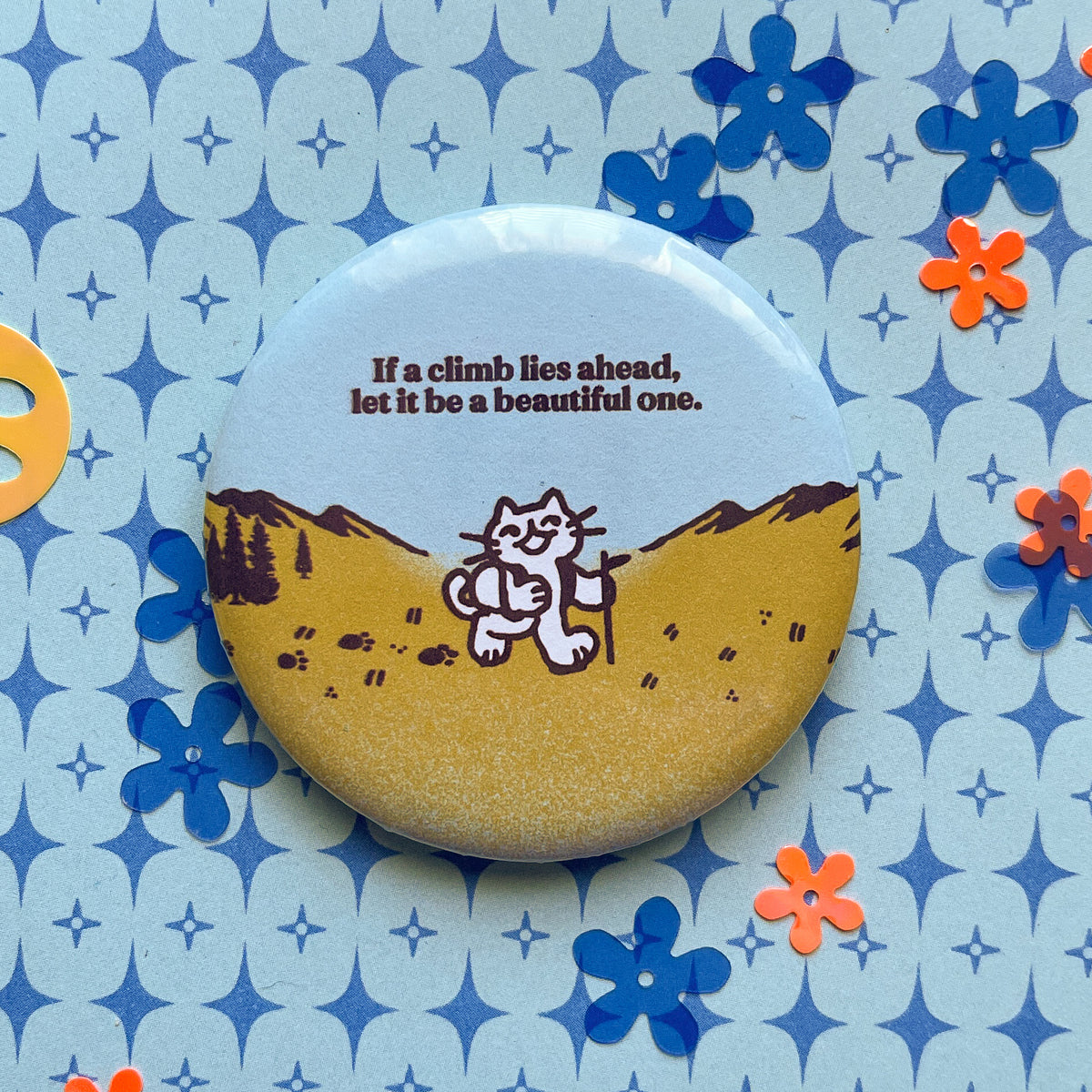 2.5" button pins