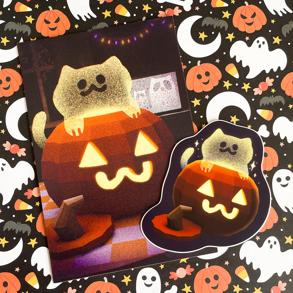 spooky pum-cats! - october 2025 patreon rewards