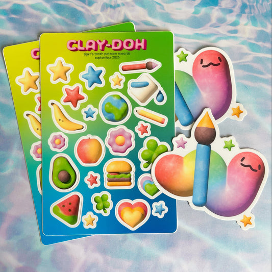 clay-doh - september 2025 patreon rewards