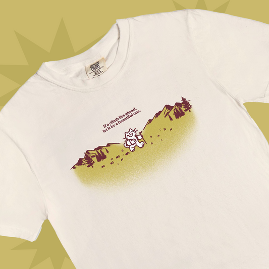 a beautiful climb - t shirt