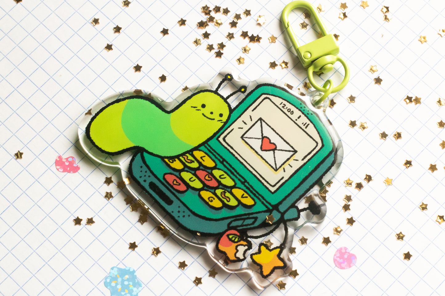 luv bug keychain