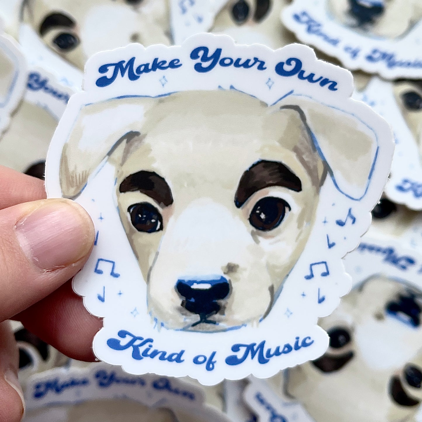 make your own kind of music sticker