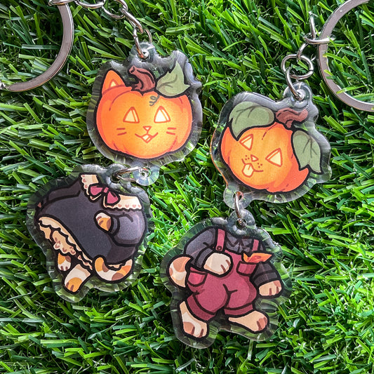 jack-o-critter keychains