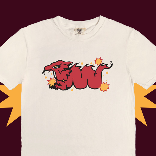 lightbringer dragon - cream t-shirt
