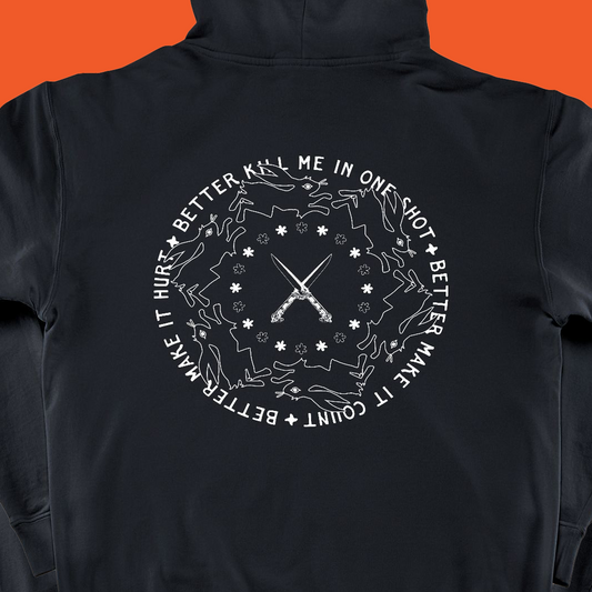 better make it count - hooded sweatshirt