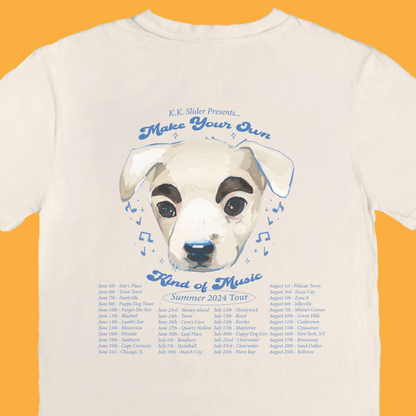 make your own kind of music - the TOUR! - t shirt